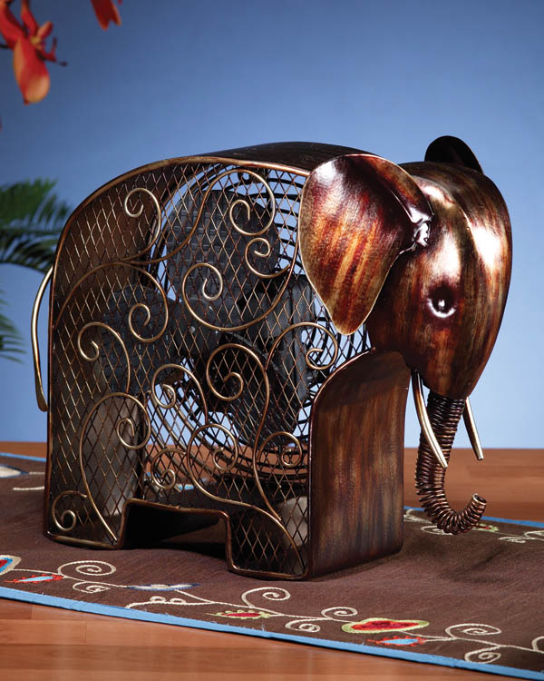 Animal Shaped Fans Deco Breeze decorative figurine fans